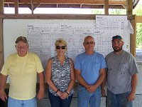 Match 6 - Score Relay Winners - Jim O&#39;Hara, Dianne Hoover, Ray Bellotti, Brad England